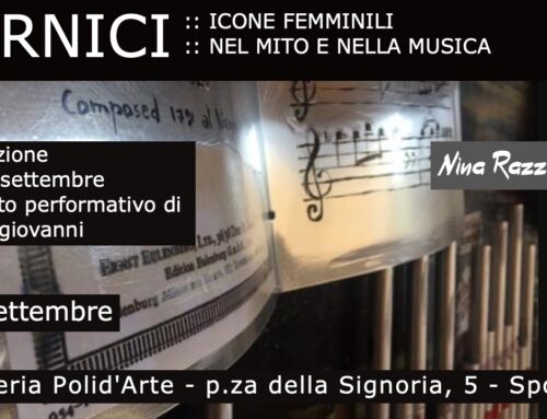 CORNICI – icone femminili del mito e della musica nei lavori di Nina Razzaboni